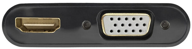 Adaptador Gigabit Ewent DisplayPort para HDMI ( 4K@30Hz ) + VGA ( FHD ) image number 1