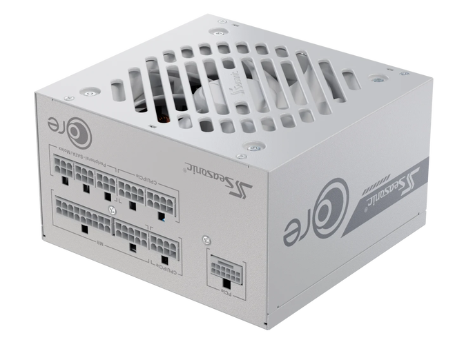 Fuente Modular Seasonic Core GX-850W V2 80+ Gold ATX 3.1 Blanco image number 5