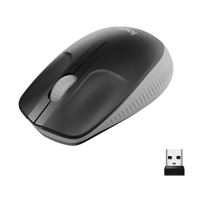 Rat&oacute;n Logitech M190 Full Size Wireless Gris image number 1