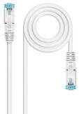 Cable de Red NanoCable RJ45 LSZH CAT.7 600MHZ SFTP AWG26 30 CM Blanco image number null