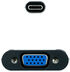 Adaptador NanoCable USB-C M para VGA F 10 CM Gris image number null