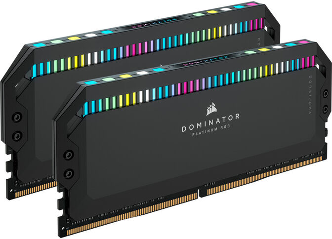 Corsair Kit 32GB (2 x 16GB) DDR5 5600MHz Dominator Platinum RGB Black CL36 image number 3