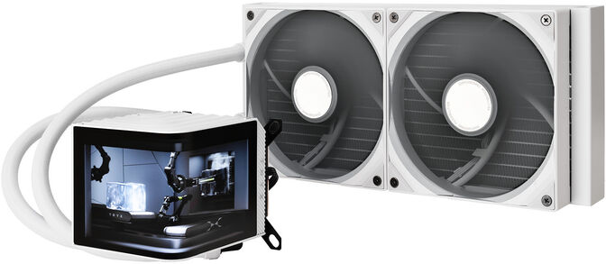 Water Cooler CPU TRYX Panorama 280 Blanco image number 1