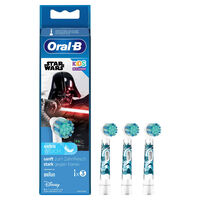 Recambios para Cepillo de Dientes El&eacute;ctrico Oral-B Kids Star Wars Pack 3 Unidades