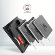 Axagon RSS-CD12 2.5 SSD/HDD caddy into DVD slot 12.7 mm LED ALU tarjeta y adaptador de interfaz Interno SATA image number null
