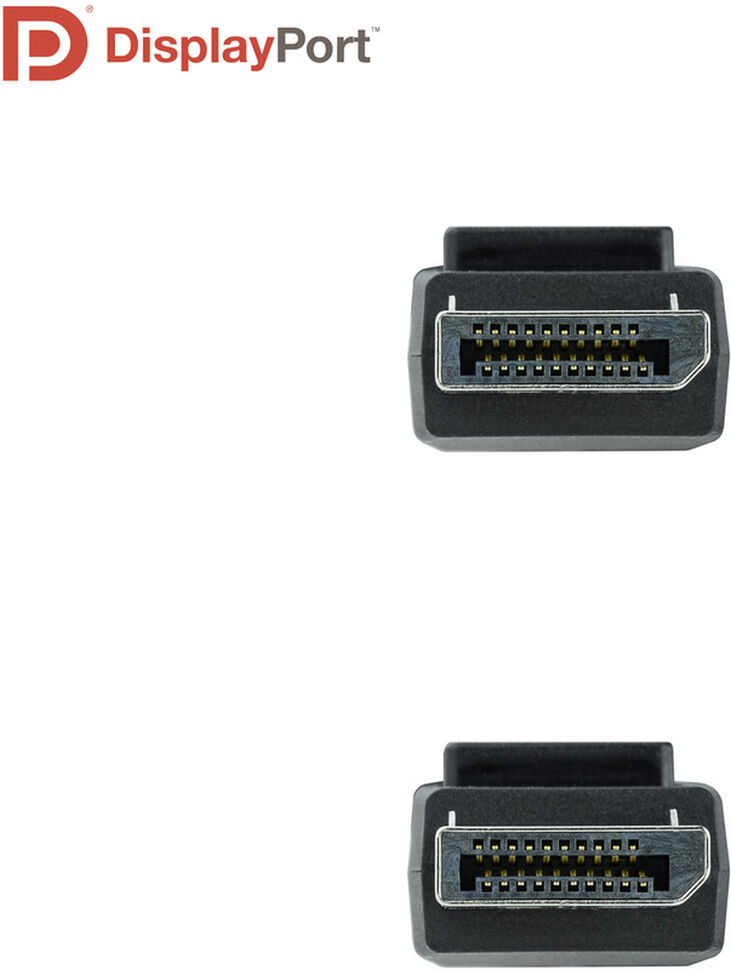 Cable DisplayPort 1.4 NanoCable DP M/M 3 M Certificado VESA image number 2