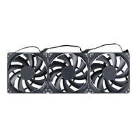 Ventilador Phanteks M25 PWM Negra Pack 3- 140mm