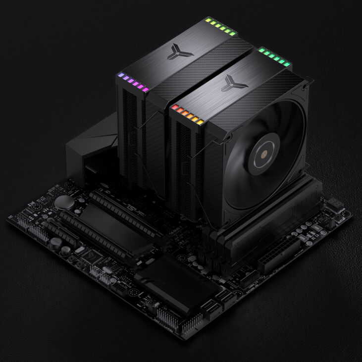 Ventilador CPU Jonsbo HX6280 Negro - 130mm image number 13
