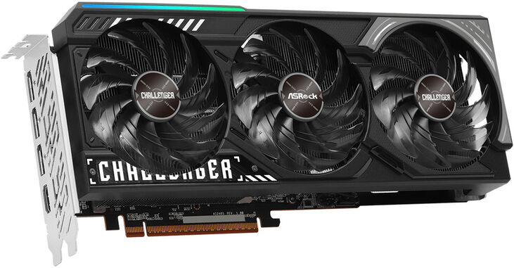 Tarjeta Gráfica ASRock Radeon RX 9070 Challenger OC 16GB GDDR6 image number 3