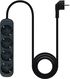 Regleta NanoCable 4 Tomas 1.4 M Negro image number null
