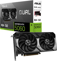 Tarjeta Gráfica Asus GeForce® RTX 5060 Dual 8GB GDDR7 DLSS4
