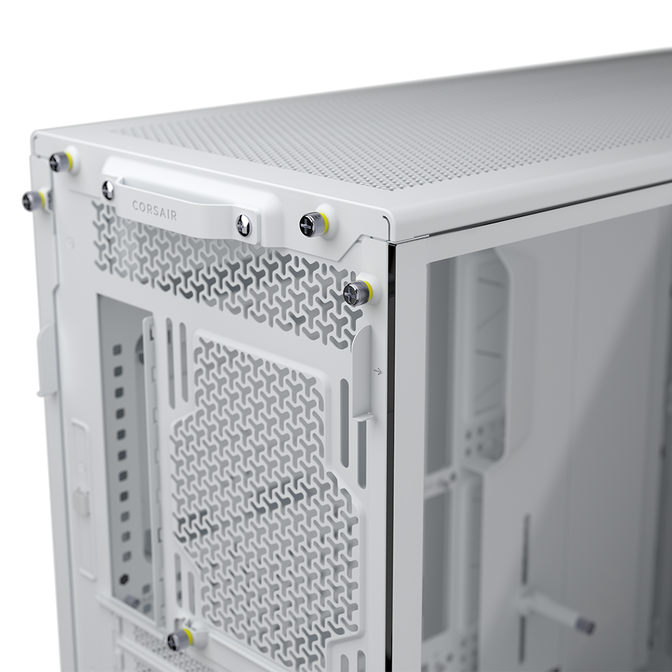 Torre E-ATX Corsair Frame 5000D RS ARGB Airflow Blanco Cristal Templado image number 10