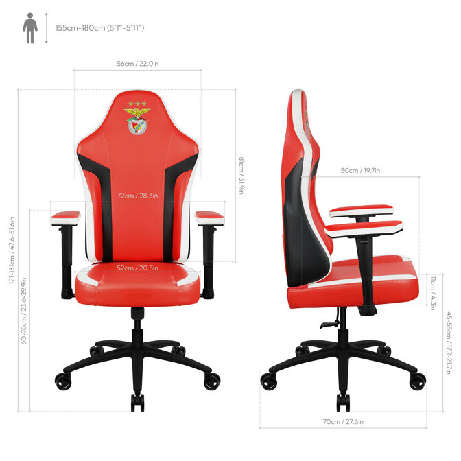 Silla Gaming ThunderX3 EAZE - Benfica Edition image number 9