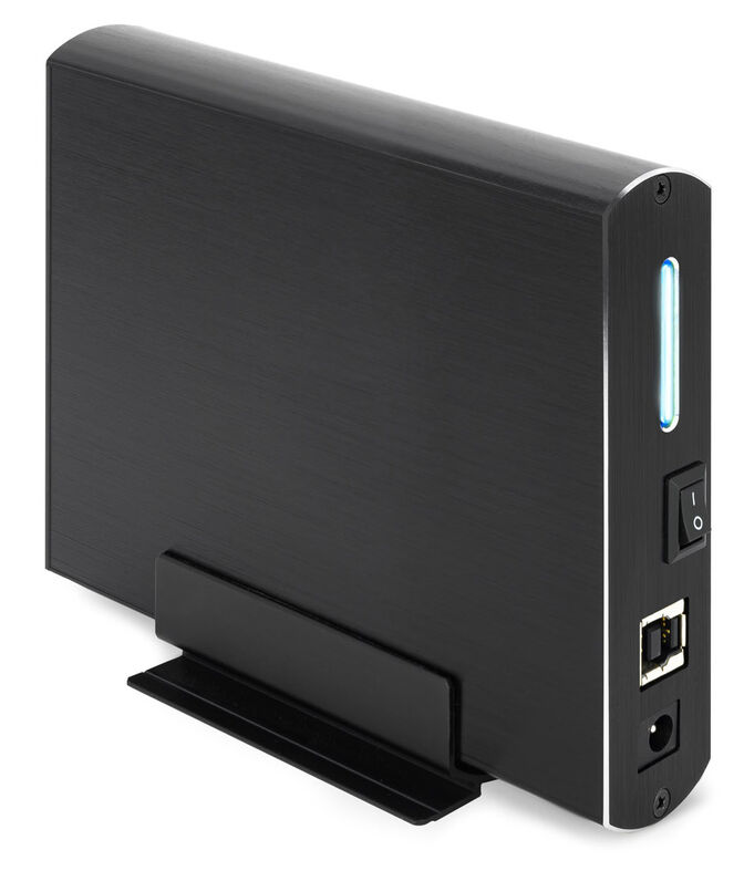 Caja Externa HDD Tooq 3.5" SATA LED - USB 3.0 / 3.1 Negro image number 1