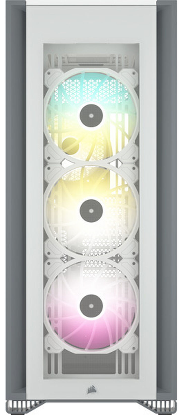 Torre E-ATX Corsair iCUE 7000X Airflow RGB Smart Blanco Cristal Templado image number 6