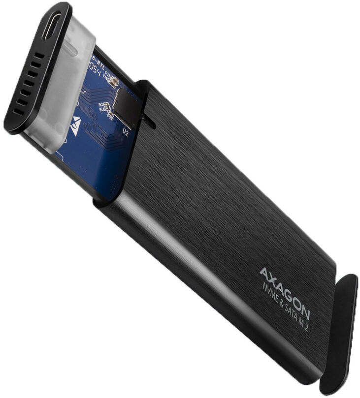 Caja Externa AXAGON EEM2-SB2 USB-C 3.2 Gen 2, SSD M.2 - Negro image number 1