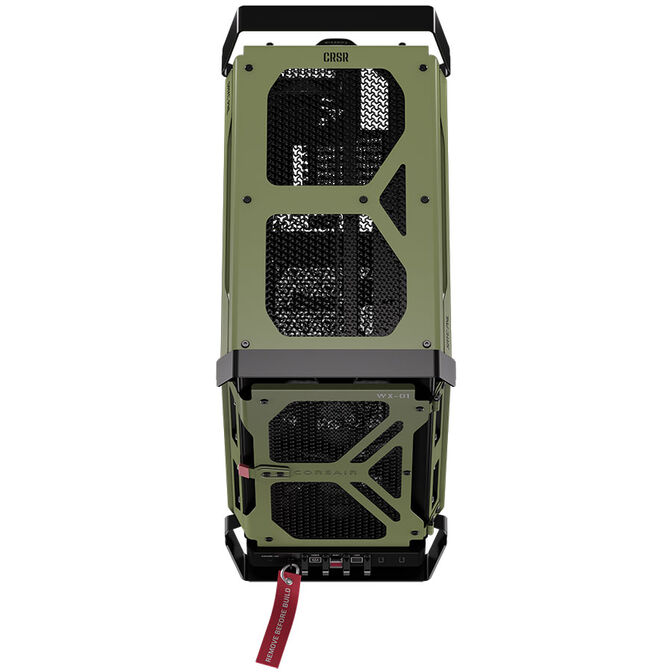 Torre E-ATX Corsair WARTHOG RS Perfomance Mil Green Cristal Templado image number 3