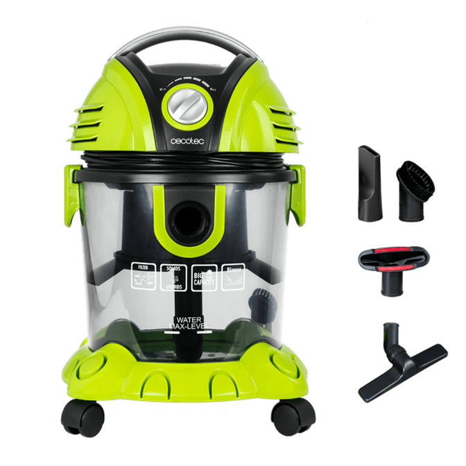 Aspirador de S&oacute;lidos y L&iacute;quidos Cecotec Conga Wet&Dry T image number 0