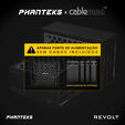 Fuente Modular Phanteks Revolt ATX 3.0 PCIe 5.0 1000W Platinum Branca (Sin Cables Inclu&iacute;dos) image number null