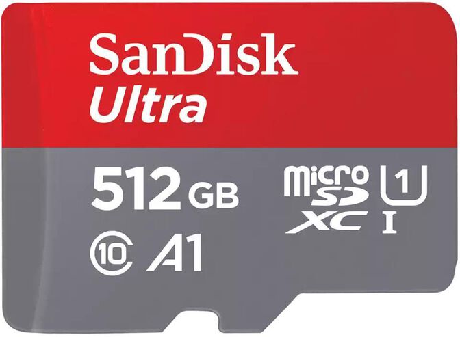Tarjeta de Memoria SanDisk Ultra MicroSDHC/SDXC C10 A1 UHS-I 512GB image number 0