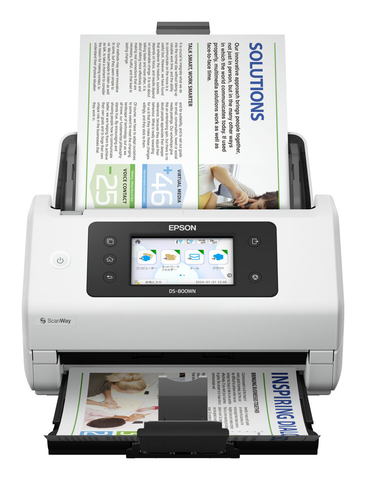 Escáner de Documentos Epson WorkForce DS-800WN image number 0