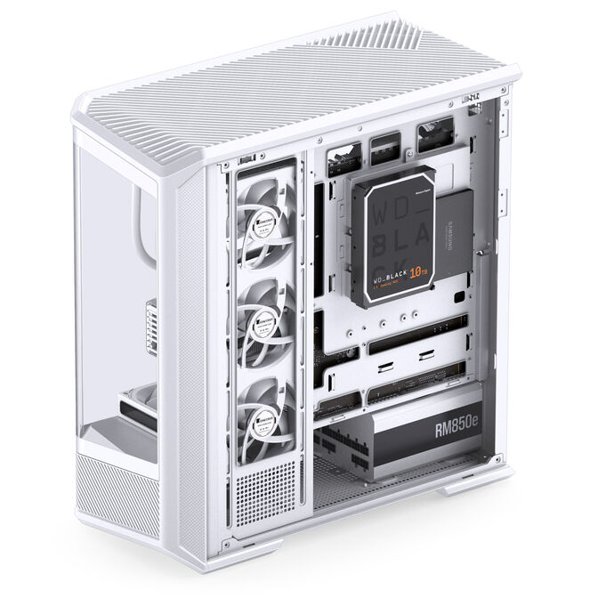 Caja ATX Jonsbo D400 Vidrio Templado Blanco image number 10