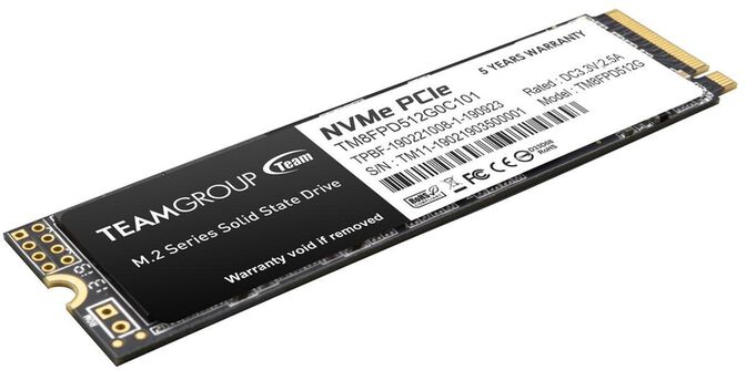 SSD Team Group MP33 PRO 512GB M.2 NVMe (2400/2100MB/s) image number 2