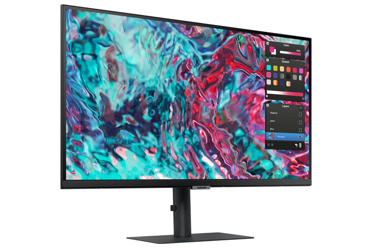 Monitor Samsung 27" S80PB IPS 4K 60Hz 5ms Flicker Free HDR10 image number 3