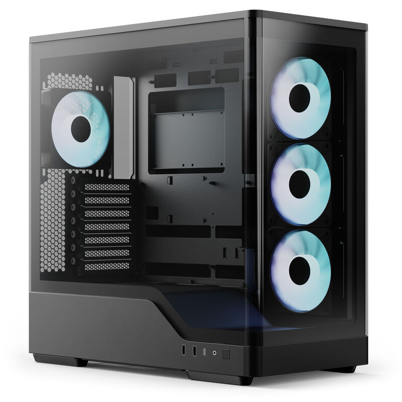 AeroCool Geh Midi P500A Black ACCS-P500A-001