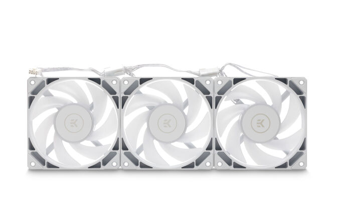 Kit Refrigeraci&oacute;n L&iacute;quida EKWB AIO Nucleus CR240 Lux D-RGB - Blanco image number 2