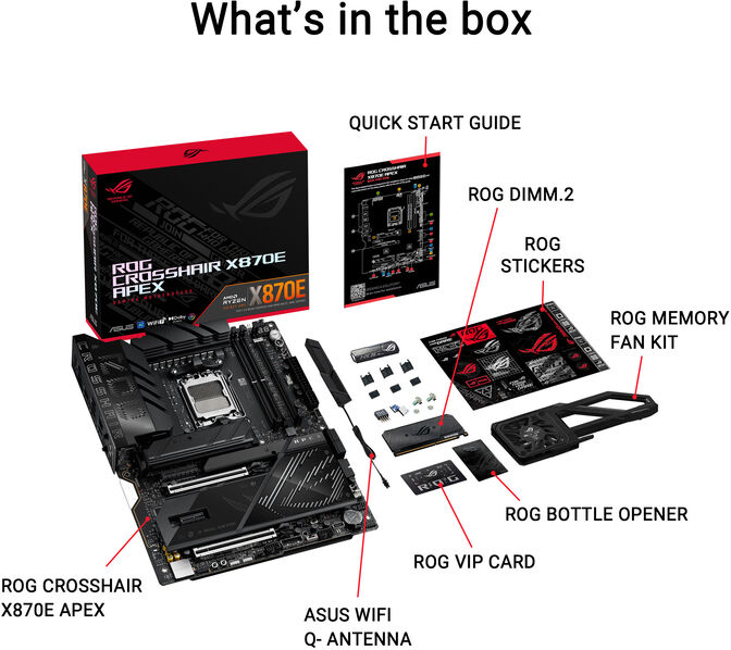 Placa Base Asus ROG Crosshair X870E Apex image number 29