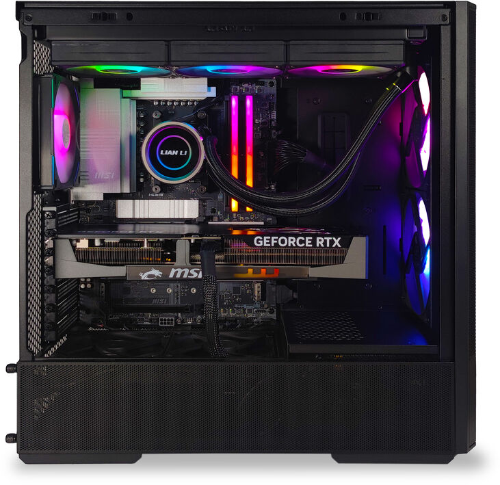 Ordenador King Mod Gamer-PC Ryzen 7 9800X3D 64GB DDR5 2TB RTX 5080 WiFi W11 image number 2