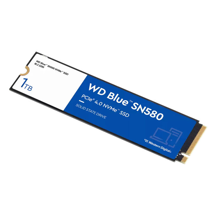 DIsco SSD Western Digital Blue SN580 1TB M.2 NVMe Gen 4 (4150/4150MB/s) image number 2