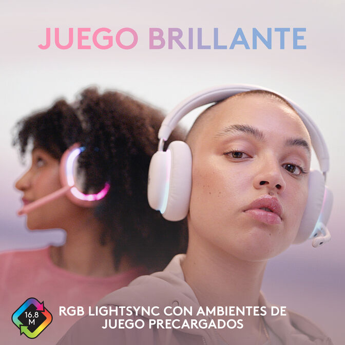 Auriculares Logitech G735 RGB Lightspeed Wireless Blanco image number 5
