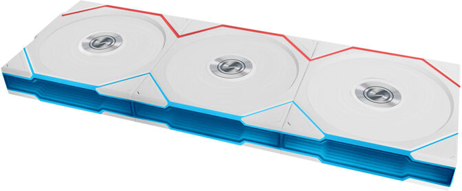 Ventilador Lian Li UNI FAN TL120 RGB Wireless Reverse PWM Blanco 120mm (Pack 3) image number 3