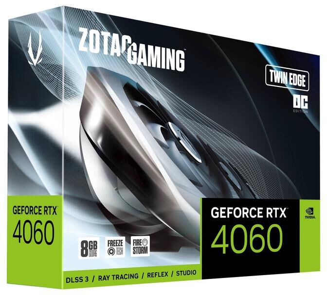 Tarjeta Gr&aacute;fica ZOTAC GeForce&reg; RTX 4060 Twin Edge OC 8GB GDDR6 DLSS3 image number 6