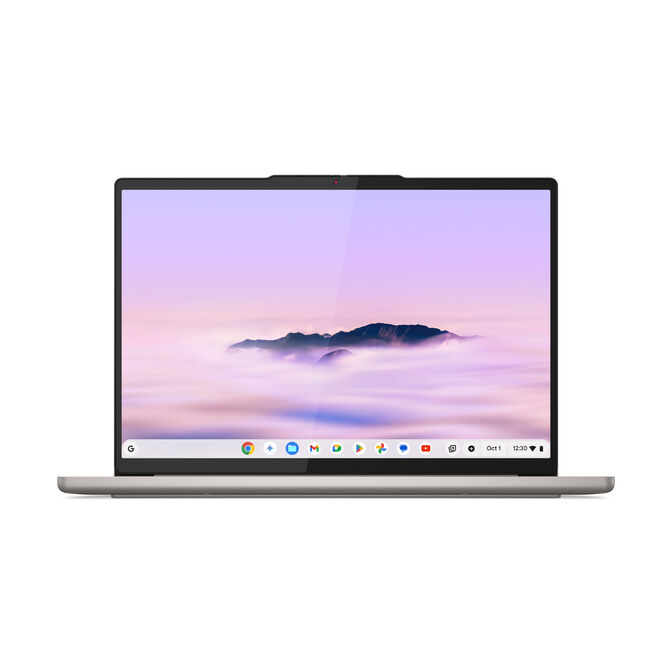 Lenovo Chrome 14M9610 MediaTek Port&aacute;til 35,6 cm (14") Pantalla t&aacute;ctil WUXGA 16 GB LPDDR5x-SDRAM 256 GB UFS Wi-Fi 7 (802.11be) ChromeOS Portugu&eacute;s Gris image number 0