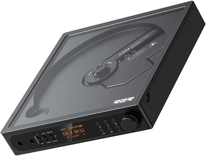 Reproductor de CD FiiO DM15 R2R Negro image number 0