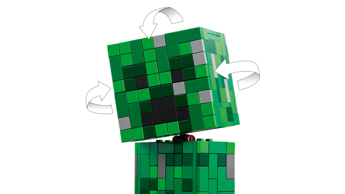 LEGO Minecraft: El Creeper, 665 Piezas (21276) image number 4
