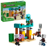LEGO Minecraft: La Patrulla del Desierto de los Maldeanos, 105 Piezas (21267)
