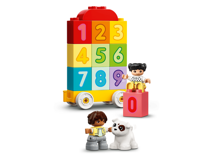 LEGO DUPLO: Tren de los N&uacute;meros: Aprende a Contar, 23 Piezas (10954) image number 3