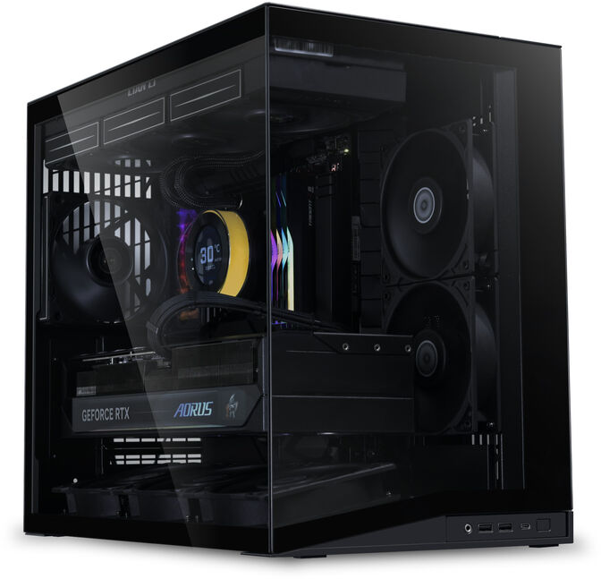 Caja ATX Lian Li O11 Mini V2 Flow Negro image number 9