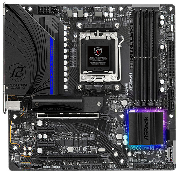Placa Base ASRock B650M PG Riptide image number 1