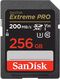 Tarjeta de Memoria SanDisk Extreme Pro SDXC UHS-I C10 U3 V30 256GB
