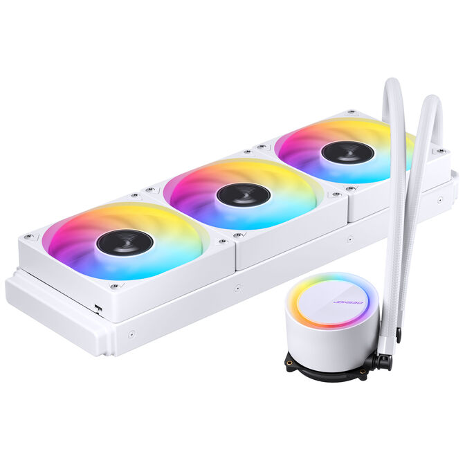 Kit Refrigeraci&oacute;n L&iacute;quida Jonsbo TG-360 ARGB Blanco - 360mm image number 4