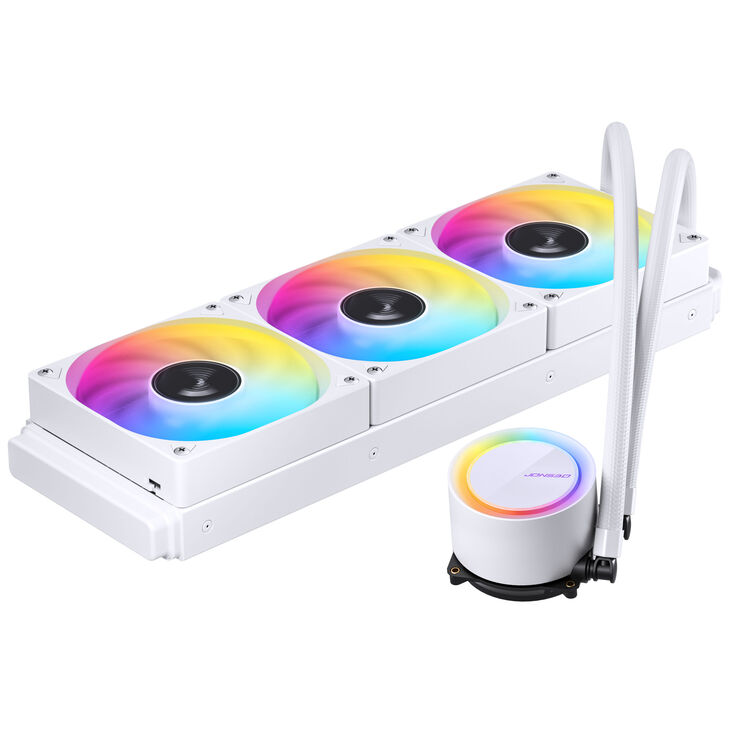 Kit Refrigeración Líquida Jonsbo TG-360 ARGB Blanco - 360mm image number 4