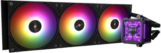Kit Refrigeraci&oacute;n L&iacute;quida Thermalright Frozen Warframe Pro ARGB Preto - 360mm image number 0