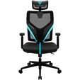 Silla Gaming Ergonomica ThunderX3 YAMA 1 - Negro/Turquesa image number null