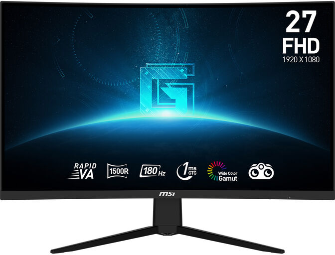 Monitor Curvo MSI 27" G27C3F VA FHD 180Hz 1ms FreeSync Premium image number 0