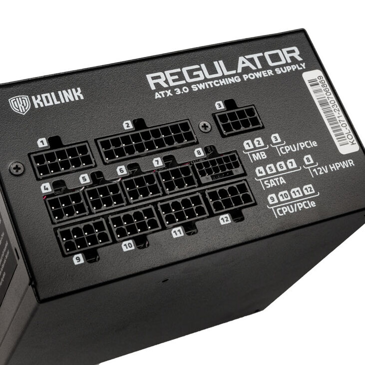 Fuente Kolink KL-R1000FG PSU. Gen5. Gold image number 3